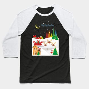 Christmas town Baseball T-Shirt